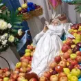 Realizan la dormición de Virgen de la Asunción