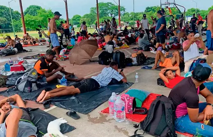 Se desintegra caravana migrante Éxodo de Justicia