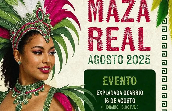 Todo listo para el Maza Real