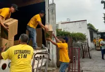 Arriban otras 10 mil despensas de Sedesore a casa de Tecmol