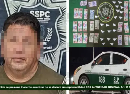 En operativo, cae narcotaxista en Ciudad Valles