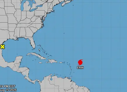 Huracán Erin alcanza categoría 5 cerca a Puerto Rico