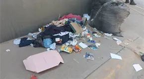 Aplicaron 300 sanciones por dejar basura en calles
