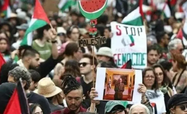 Enfrentamientos en megamarcha México por Palestina desatan polémica