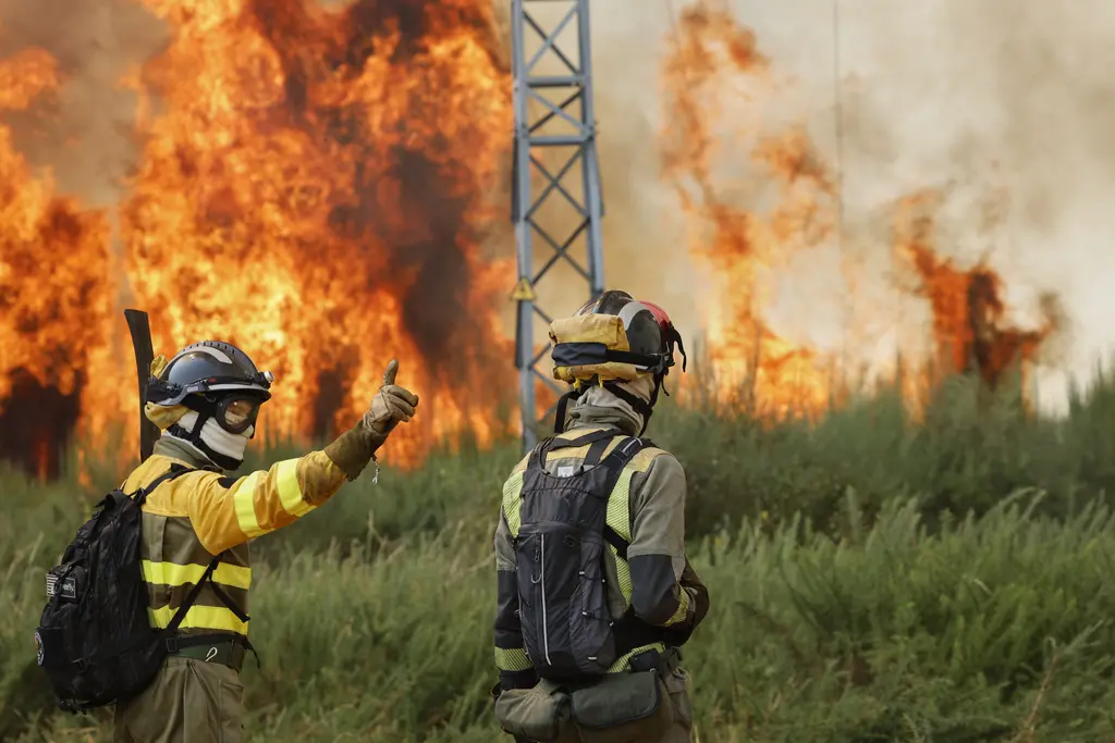 España despliega 500 soldados para combatir incendios forestales en medio de ola de calor