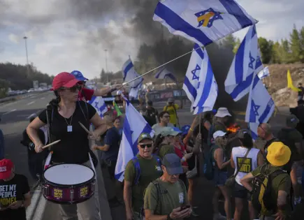 Huelga nacional en Israel exige alto el fuego y liberación de rehenes en Gaza