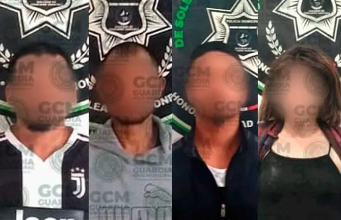 Detenidos con cristal en Soledad