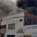 Incendio en finca del centro deja sólo daños