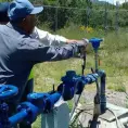 Reparan pozos de agua en La Paz