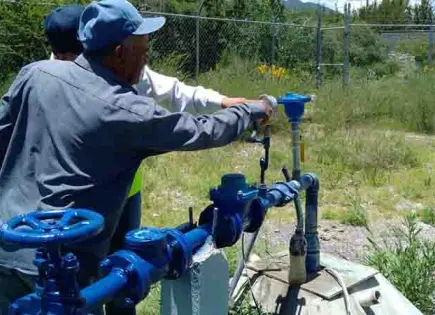 Reparan pozos de agua en La Paz