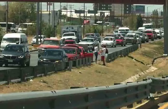 Encharcamiento en Villa de Pozos