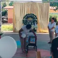Elioth va por última vez a la escuela