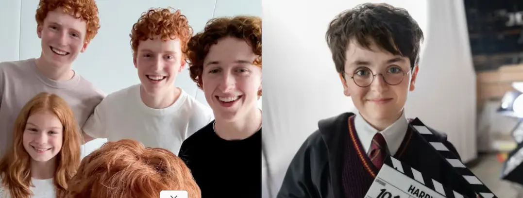 Harry Potter en HBO Max: primer vistazo a los hermanos Weasley