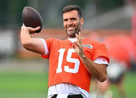 Joe Flacco será QB titular de Browns