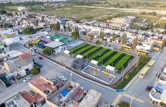 RGC entrega área deportiva a tres municipios