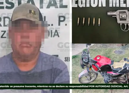 Detienen a dos individuos que portaban pistolas