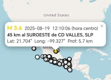 Imperceptibles, sismos en Ciudad Valles y Ébano
