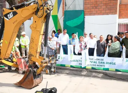 J. M. Navarro arranca la construcción del colector de Acceso Norte