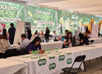 Realizan Feria del Empleo para Juventudes en Soledad