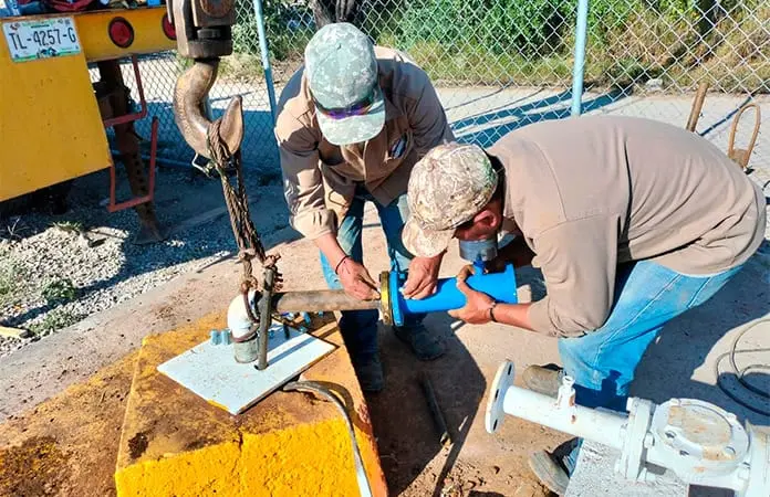 Rehabilitan pozo de agua potable de San Diego