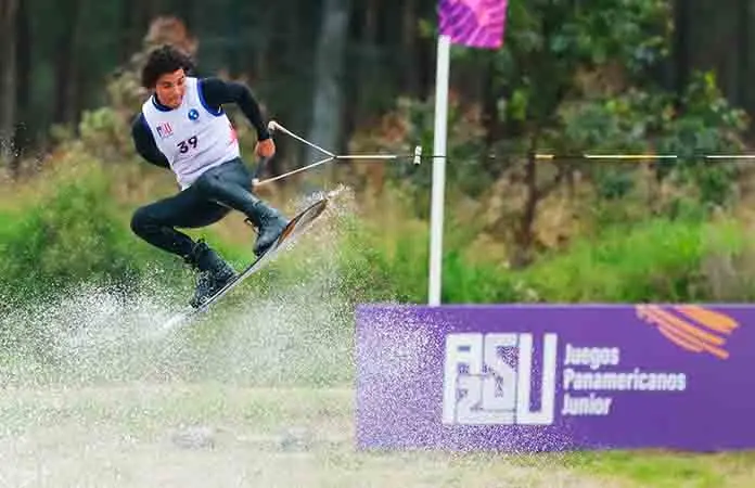 Monsalve campeón en el wakeboard