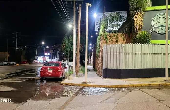 Falla obra recién entregada del Interapas