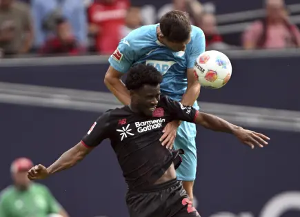 Hoffenheim sorprende al Leverkusen en debut de Erik ten Hag en la Bundesliga