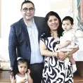 SANTIAGO Y ANA PAULA INICIAN SU FE