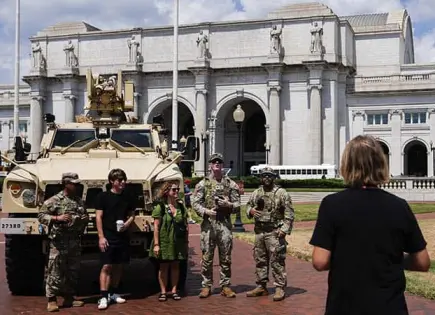 Tropas de GN en DC portarán armas