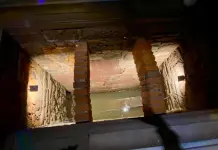 Video | Hallan antiguo túnel en templo del barrio de Tlaxcala