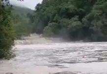 Crecida en Micos obliga a suspender actividades acuáticas