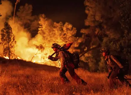 Lanzan alerta por incendios en EU