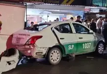 Un detenido, en choque donde muri&oacute; taxista en avenida Salk