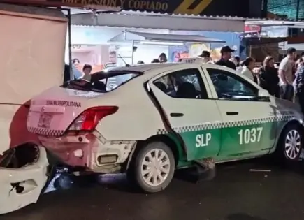 Un detenido, en choque donde murió taxista en avenida Salk