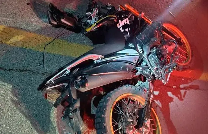 Fallece joven en un accidente de motocicleta