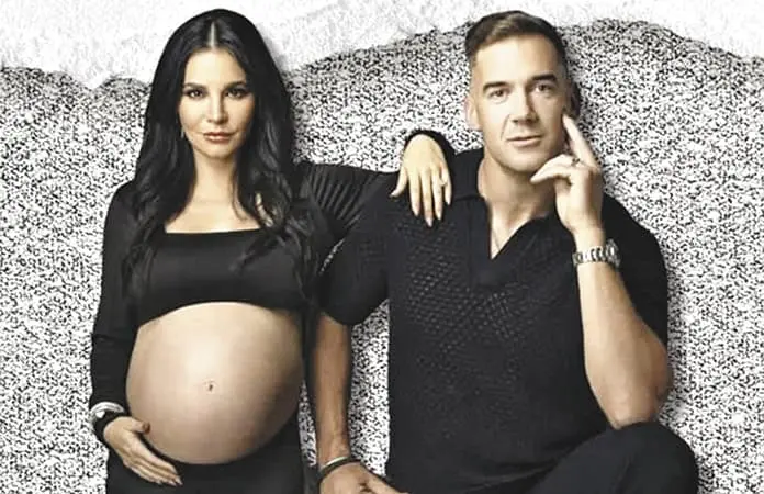 Martha Higareda y Lewis Howes revelan el sexo de sus bebés