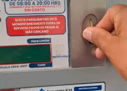 Quejas por fallas en parquímetros