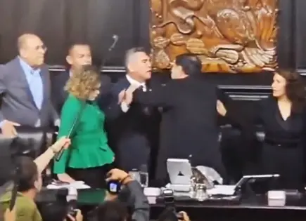 Video: Alito Moreno y Noroña protagonizan riña en el Senado