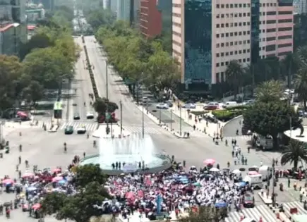 No estás solo: priistas muestran apoyo a Alito en Reforma