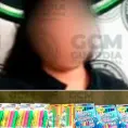 En flagrancia, sorprenden a una fardera en Aurrerá
