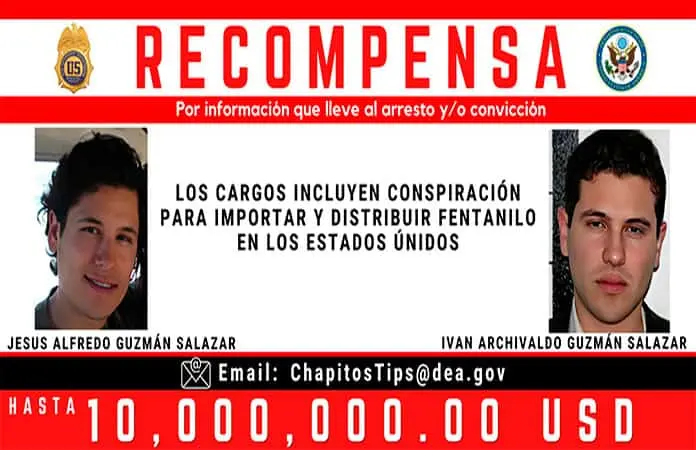 ICE ofrece 10 mdd por Alfredo Guzmán