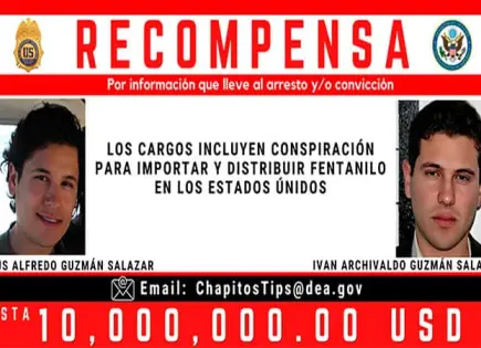 ICE ofrece 10 mdd por Alfredo Guzmán