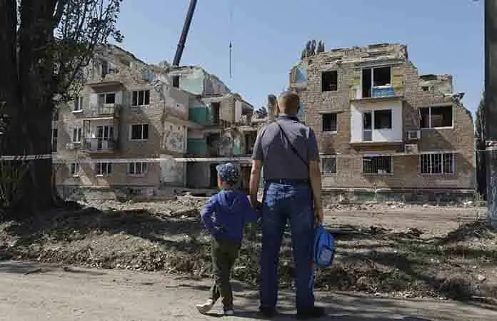 Kiev, en luto tras brutal ataque ruso