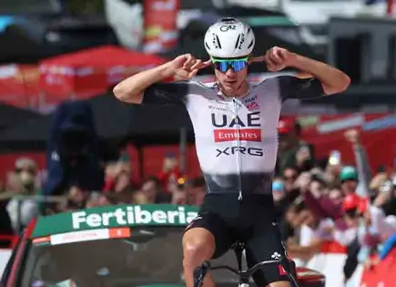 Se lleva Juan Ayuso etapa de montaña