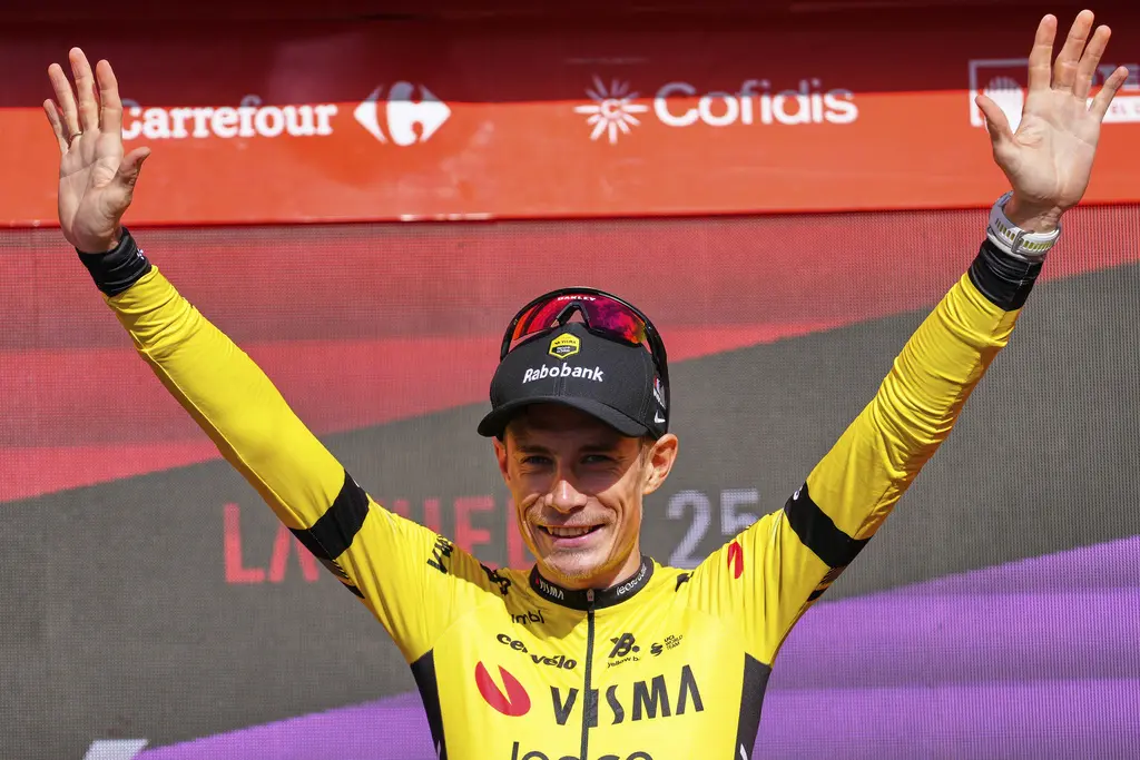 Jonas Vingegaard vence en la novena etapa de la Vuelta a España