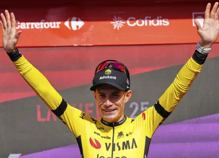 Jonas Vingegaard vence en la novena etapa de la Vuelta a España