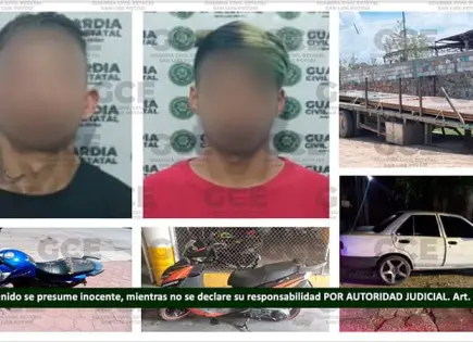 Recuperan 4 unidades con reporte de robo 