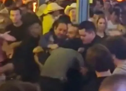 Captan en video a exgobernador Francisco Domínguez en riña