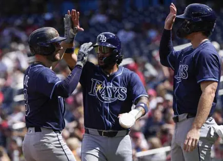 Rays vencen a los Nacionales