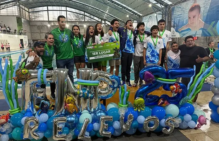 Surgen ganadores de evento acuático